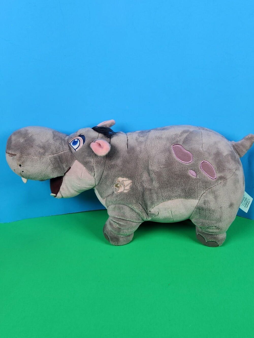 Disney Beshte Hippo The Lion Guard Plush 15" Lion King Disney Store Stuffed Toy
